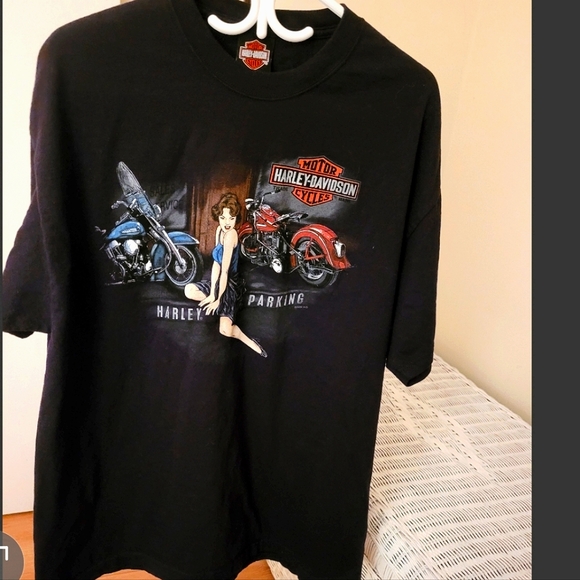 Harley-Davidson x Bruce Rossmeyers, Daytona vintage pinup girl t-shirt - Picture 1 of 5